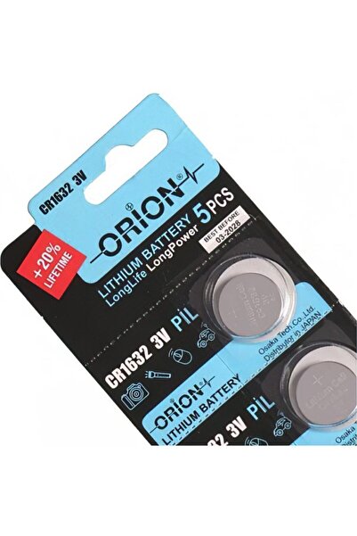 Orion Cr1632 3v Lityum Pil 5'li Paket