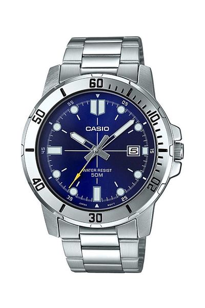 Casio ساعة يد رجالية MTP-VD01D-2EVUDF - موزع تركي لمدة عامين مع ضمان Ersa