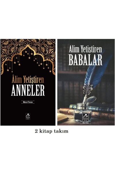 Mercan Kitap Alim Yetiştiren Anneler - Babalar / Murat Tosun 2 Kitap Set / Mu...