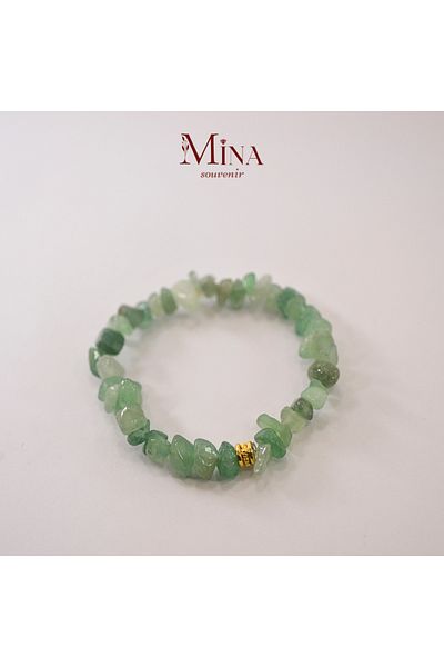 Mina Souvenir AVENTURin Natural Stone - BroKen Bead Bracelet