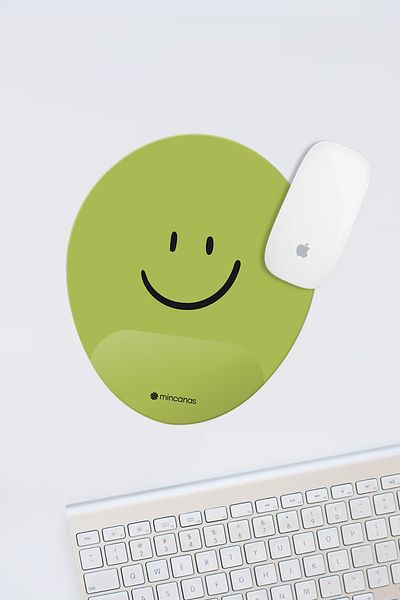 Mincanas Colorful Wrist Supported Oval Mouse Pad Mouse Pad