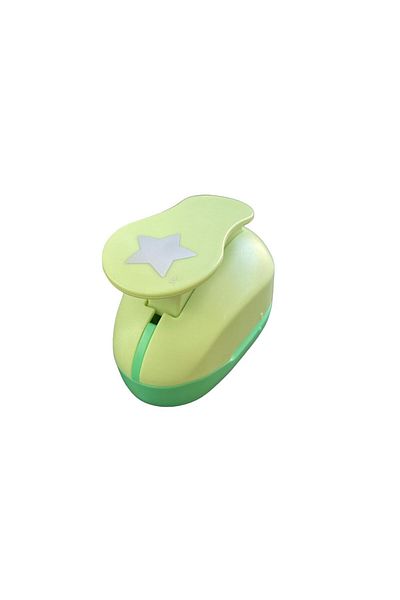 Bubu Star Patterned Eva and Paper Hole Punch - 5.08 cm