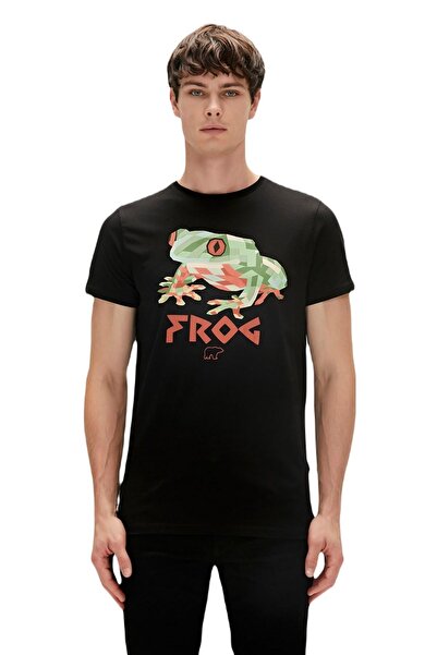 Bad Bear 23.01.07.011-c01 تي شيرت ضفدع للرجال