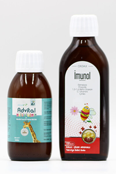 Orzax Ocean Direnç Artırıcı Şurup 150ml Advital Büyüme takviyesi 150ml Şurup