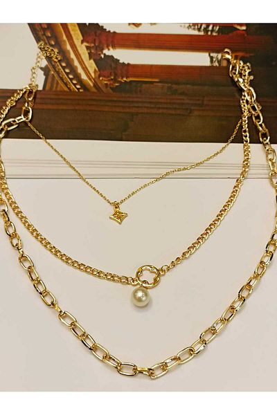 PAMES Set of 3 Necklaces