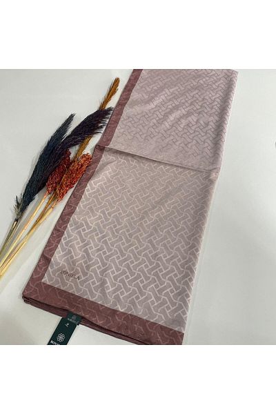 Levidor Bonjela MonoGram - Soft Powder-dried Rose Shawl JZ0308