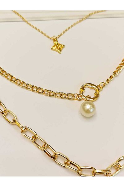 PAMES Set of 3 Necklaces