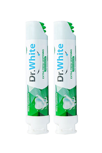 Dr.White Extra Fresh Whitening Diş Macunu 100 ml x 2 Adet
