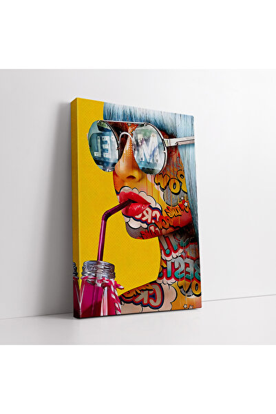 KOSS Dijital Tablou pe pânză Pop Art Modern cu femei