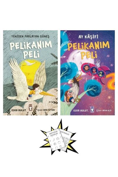 Timaş Yayınları التلوين - بيلي بجعتي بيلي - مستكشف القمر بيلي بجعتي بيلي الصف...
