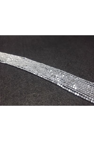 Yüksel Boncuk 3 mm Shaved Silver Hematite Cube - Natural Stone Array