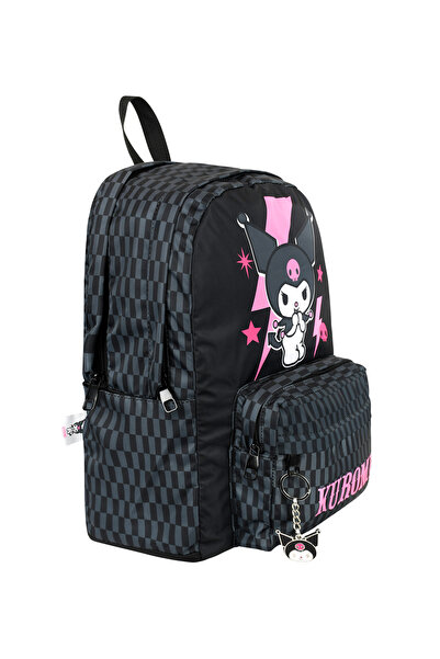 Bliss Kuromi Licensed - Primary School Orthopedic BaG, Multi-compartment and Waterproof