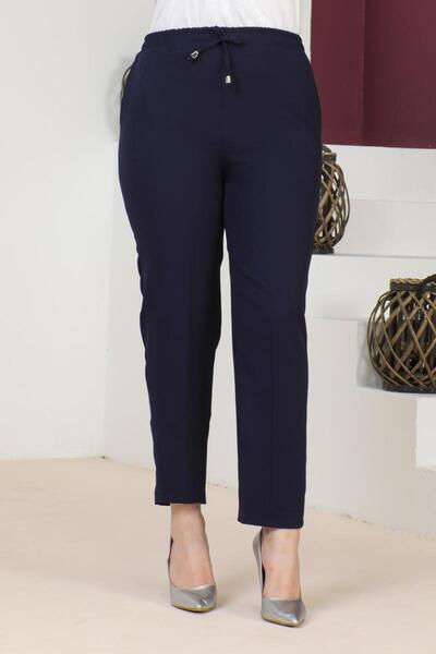 Genel Markalar Havuç Model Tesettür Pantolon LACİVERT