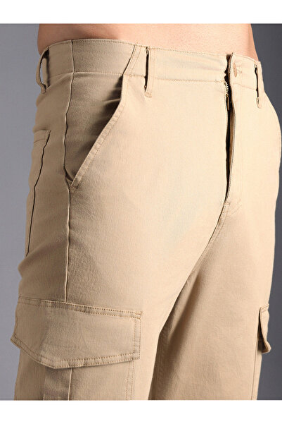 High Star By Styli Regular Fit Cargo Cuffed Pants