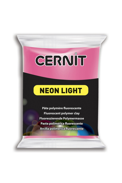 Cernit Neon Polimer Kil 56gr Fuschia 922