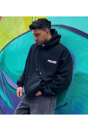 Black Sokak Erkek Siyah Pol ze Sweatshirt Fiyat Yorumlar Trendyol