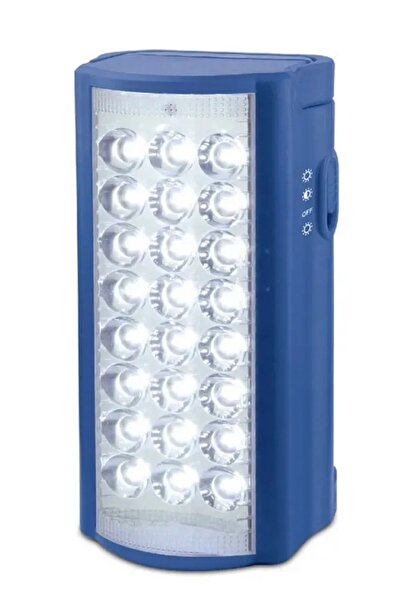 Modaba 2 Kademeli Usb Şarj Çıkışlı 24 Led 80 Saat Akülü Şarjlı Işıldak Fener ...