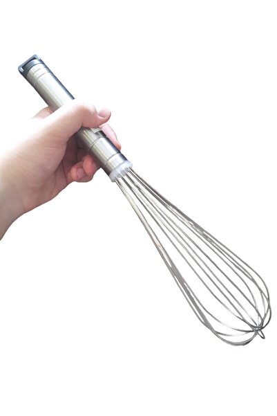 TEKNO İSTANBUL Paslanmaz pratik dayanıklı çırpıcı 35 cm