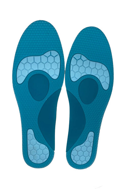 Supportline Tam Ortopedik Ark Destekli Comfort Silikon Anatomik Topuk Dikeni Düz Taban Ayakkabı Tabanlık