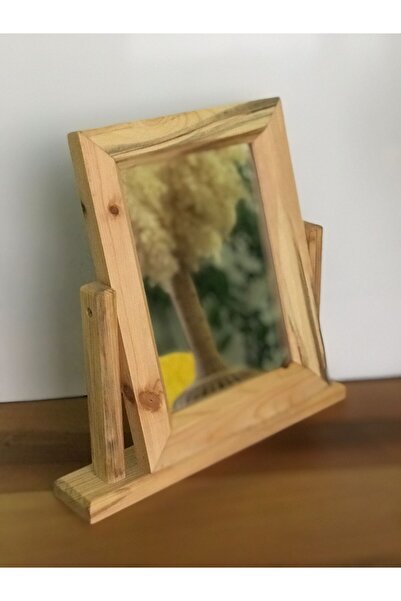 lata ahşap Ahşap masa üstü ayna
