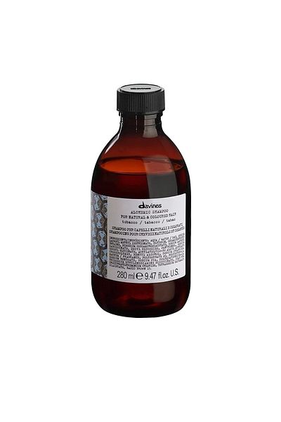 Davines Alchemic Shampoo - Tobacco/Coffee 280ml Colored Hair Shampoo for Hair
