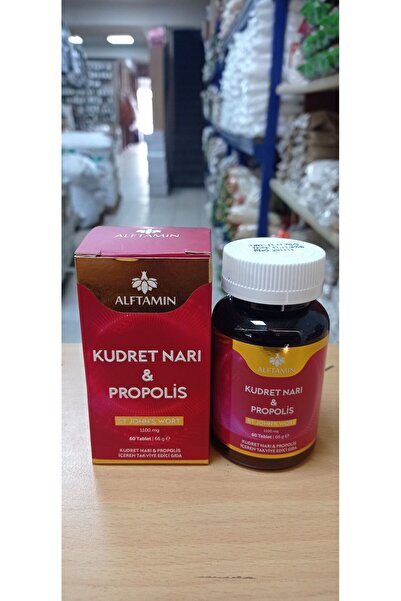 ALFTAMİN Kudret Narı ve Propolis Kapsül 60 Adet