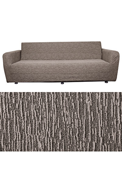 bibaha Κάλυμμα ελαστικού ελαστικού καναπέ Jacquard 3 θέσεων - Απλό σχέδιο, ελ...