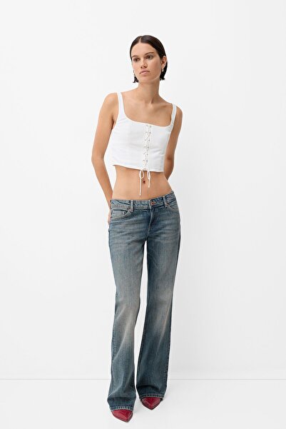 Bershka Low waist bootcut jean
