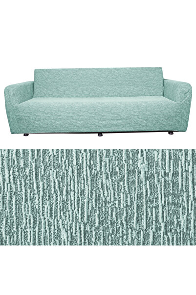 bibaha Κάλυμμα ελαστικού ελαστικού καναπέ Jacquard 3 θέσεων - Απλό σχέδιο, ελ...