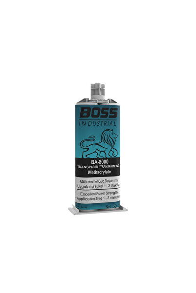 BOSS Mma 8.000 Transparan Mma Yapıştırıcı (50ML.)