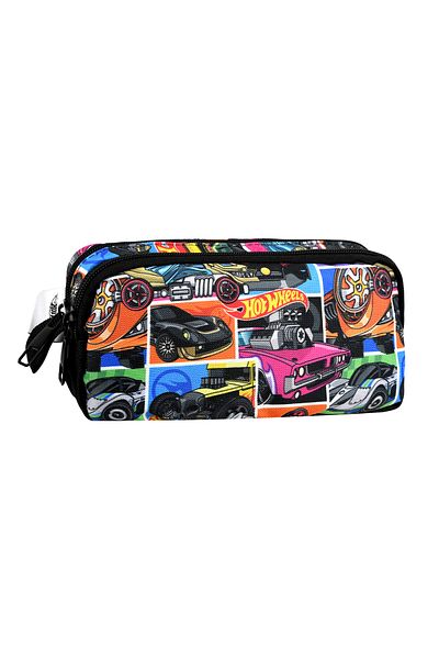 Bliss Hotwheels Licensed Double Eyed Pencil Case