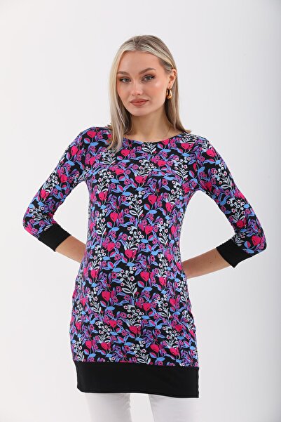 MEGHAN L.A Тюнік з квітковим візерунком з м'якої тканини для вагітних