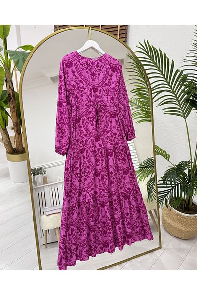 onix Fuchsia Nisa Dress