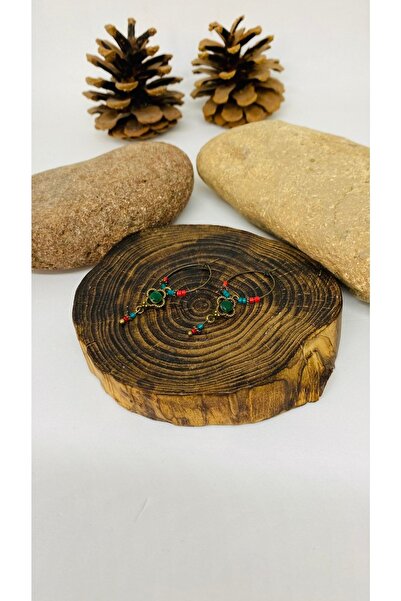 Porsuk Alternatif El Yapımı Etnik Otantik Kadın Küpe