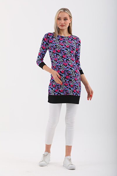 MEGHAN L.A Тюнік з квітковим візерунком з м'якої тканини для вагітних