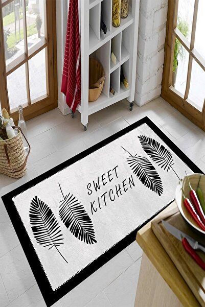 aymira home Baskı Dört Mevsim Kaymaz Yıkanabilir Kesme Koridor Mutfak ve Oda ...