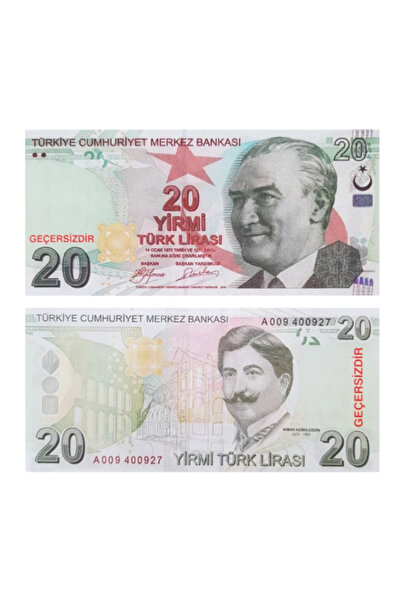 İRHANLAR Geçersiz Şaka Düğün Parası 20 TL Sah Para 100 Adet Oyun Parası Dış Ç...