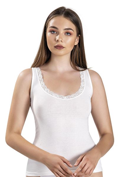 Jiber Women's Modal Cotton Thick Strap Undershirt 617 - 3 Pieces