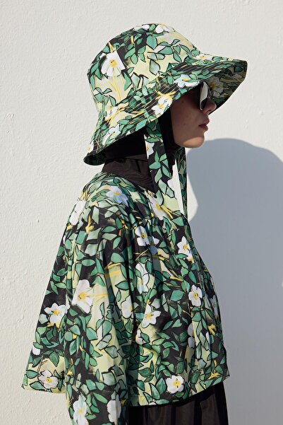 Manuka BAĞLAMALI BUCKET ŞAPKA YAPRAK