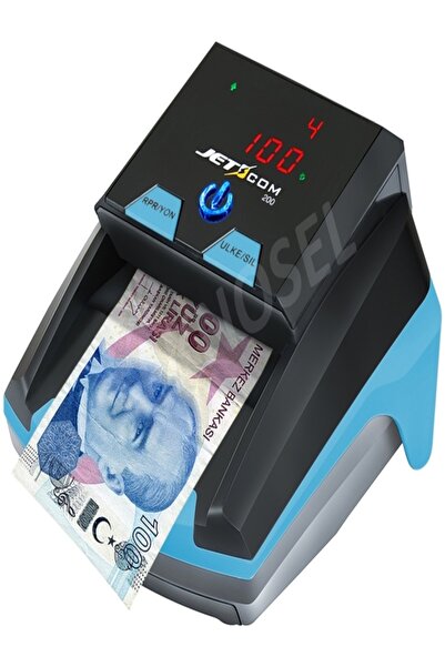 Jetcom 200s Sd Kartlı Sahte Para Dedektörü Tl-eur