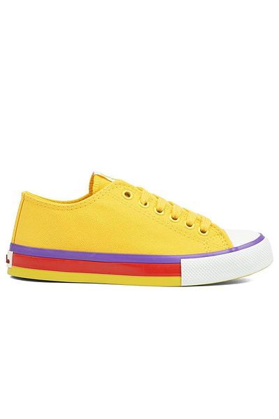 Benetton ® |   BN-90176 -Galben - Pantofi sport pentru femei