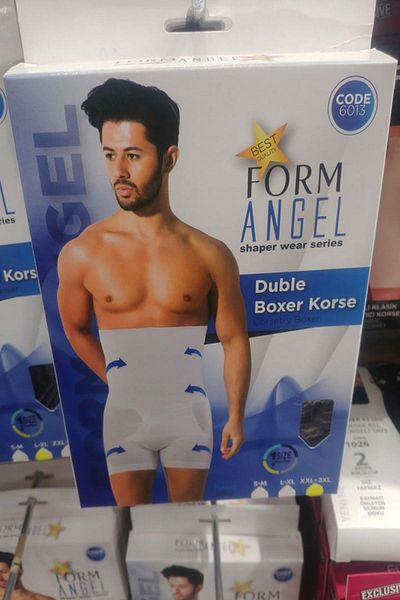 Form Angel Men's Boxer Corset Double 6013 - 2 Pieces