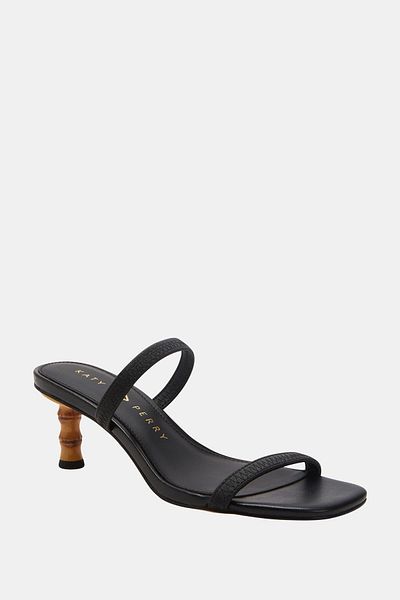 Katy Perry Leilei Black Women's Heeled Slippers
