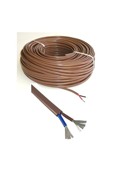 Yunus Marin Kablo. 2X1mm. 10 Metre. Tekne Karavan Yassı Tesisat Kablosu