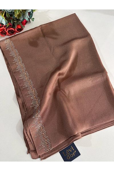 Levidor Premium Diamond Stone Shawl Κρεμμύδι Κέλυφος Dxs0213