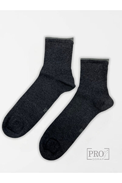 Pro Çorap Men's Summer Bamboo Booties Socks - Comfortable, Button Detailed, S...