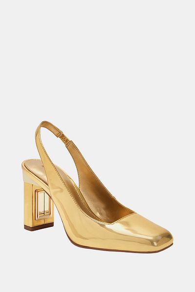 Katy Perry Pantofi cu toc auriu pentru femei The Hollow Heel