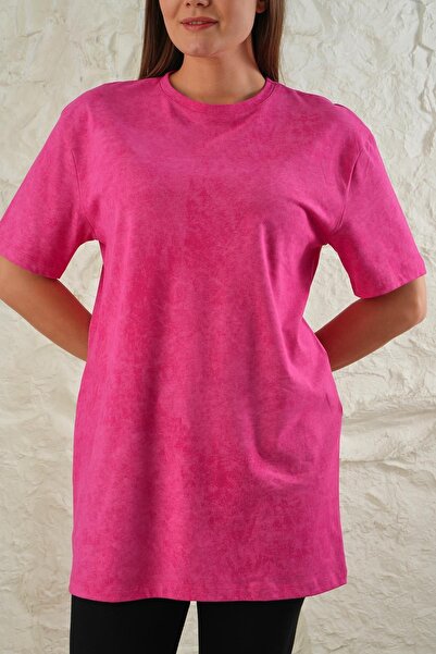 CrazyShopping Γυναικείο T-shirt με σχέδιο Tie-Dye