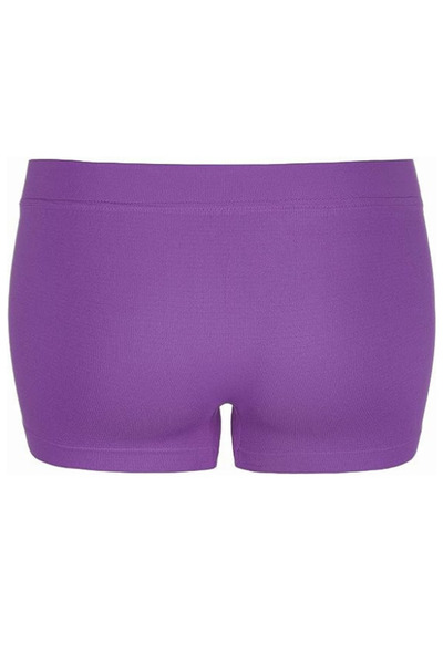 ELOS Textile 3-Piece Gathering and Shaping Seamless Short Shorts Set - Black, White, Beige, Pink, Purple, Blue