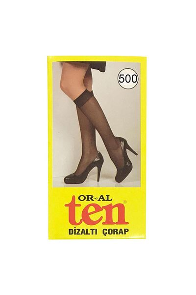 Oral Çorap Or-al 40 Denim Medium Thick Knee Socks - 6 Pieces